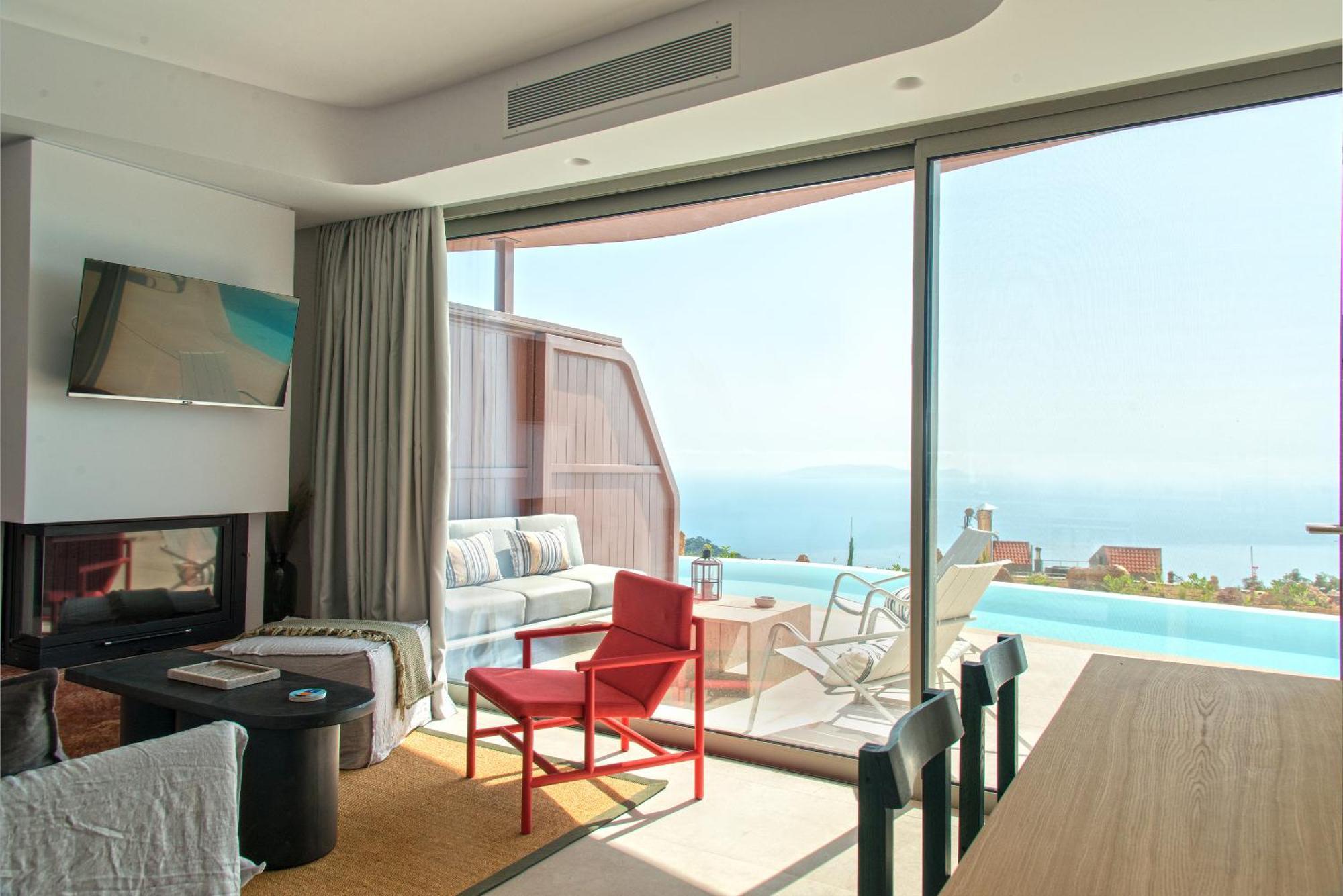 Plethora Luxury Suites Rodhiá Eksteriør billede